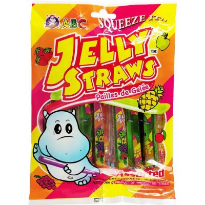 ABC Funny Hippo Jelly Straws Assorted 300 g – Hledejceny.cz