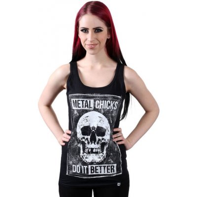 Metal Chicks Do It Better SKULL – Zboží Mobilmania