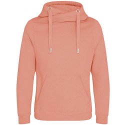 Just Hoods Unisex mikina JH021 Dusty Pink