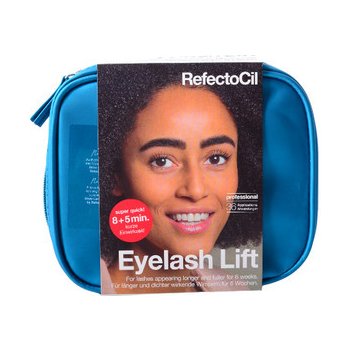 RefectoCil Eyelash Lift silikonové polštářky pod oči 6 ks + lepidlo 4 ml + Lashperm 2 x 3,5 ml + Neutralizator 2 x 3,5 ml + Rosewood tyčinka 1 ks + kosmetický štětec 2 ks + miska 2 ks dárková sada