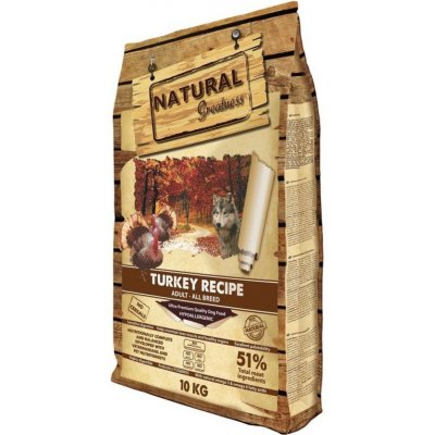 Natural Greatness Turkey Recipe All B/krůta,kachna,kuře/10 kg – Zboží Mobilmania