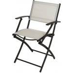 ProGarden KO-X60000180 Zahradní židle skládací krémová – Zboží Mobilmania