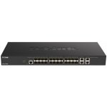 D-Link DXS-1210-28S 24 x 10G SFP+ ports + 4 x 10G Base-T ports Smart Managed Switch – Hledejceny.cz