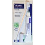 Virbac C.E.T. Zubní pasta enzymatická drůbeží + kartáčky 70 g – HobbyKompas.cz