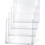 HELIT Držák na katalogy, stolní, A5, 4 oddíly, HELIT 24559 – Zboží Živě