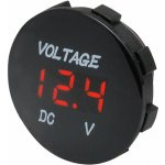 Digitální voltmetr - červený displej / napájení 12 - 24 V | Zboží Auto