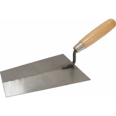 TOPTRADE lžíce zednická, broušená, standard, 180 x 130 mm – Hledejceny.cz