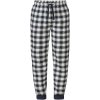 Pánské pyžamo Livergy pánské pyžamové kalhoty černo bílé