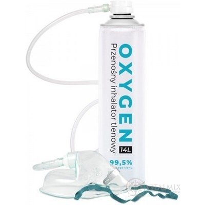 OXYGEN 99,5% přenosný kyslíkový inhalátor 14 l – Zboží Mobilmania