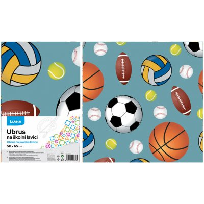 Tonerprint Selection Ubrus na školní lavici LUMA Sport PVC, 50 × 65 cm – Hledejceny.cz
