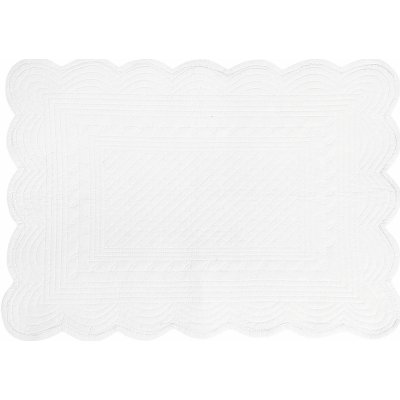 Coté Table Látkové prostírání bílé bílá barva textil 37x50cm – Zbozi.Blesk.cz