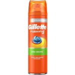 Gillette Fusion Sensitive Shave Gel zklidňující a hydratační gel na holení 200 ml pro muže