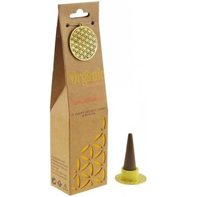 Song of India Organic Goodness Vonné františky Sandal Wood 12 ks – Zboží Dáma