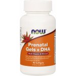 Now Prenatal Gels + DHA 90 kapslí – Hledejceny.cz