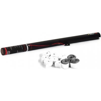 Tcm Fx elektronické dělo na konfety-serpentýny 80cm stříbrno-bílé konfety – Zboží Dáma