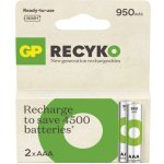GP Batteries ReCyko+ 1,2V 950mAh 1ks B25112 HR03 – Zboží Živě