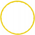 VFstyle Dětská skládací obruč hula hoop 66 cm žlutá – Zboží Dáma
