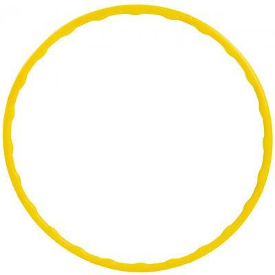 VFstyle Dětská skládací obruč hula hoop 66 cm žlutá – Zboží Dáma