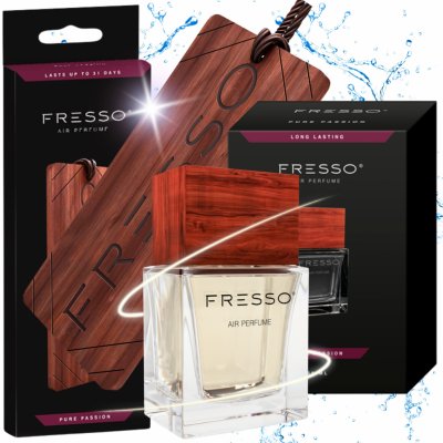Fresso Pure Passion parfém a závěsná vůně do interiéru – Sleviste.cz