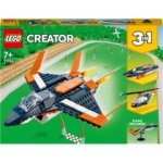 LEGO® Creator 31126 Nadzvukový tryskáč – Zbozi.Blesk.cz