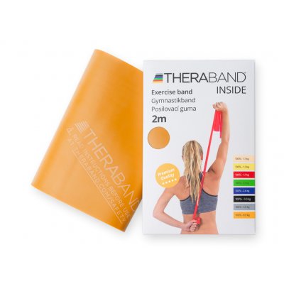 Thera-Band Inside posilovací guma 2 m zlatá max. silná – Zboží Dáma