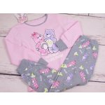 Kugo pyžamo MP1760 šedá růžová – Sleviste.cz