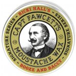 Captain Fawcett Ricki Hall's Booze & Baccy vosk na knír 15 ml – Zboží Mobilmania