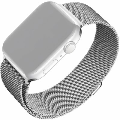 FIXED Mesh Strap pro Apple Watch 38/40/41mm, stříbrná FIXMEST-436-SL – Zbozi.Blesk.cz
