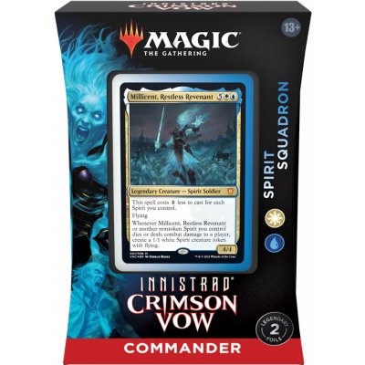 Wizards of the Coast Magic The Gathering: Innistrad Crimson Vow Commander Deck Spirit Squadron