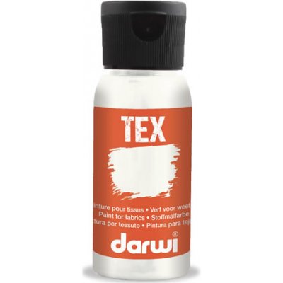 Darwi Tex barva na textil Bílá 50 ml – Zboží Dáma