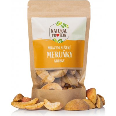 NaturalProtein NaturalProtein Mrazem sušené meruňky 40 g – Hledejceny.cz