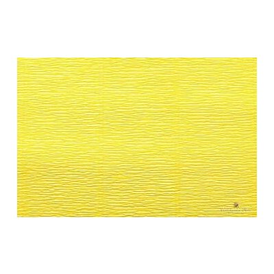 Krepový papír 180g role 50cm x 2,5m žlutá 575 – Zboží Dáma