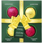 Provence Šumivá bomba do koupele santalové dřevo, mandle 4 x 90 g – Zboží Mobilmania
