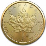 Royal Canadian Mint Maple Leaf zlatá mince 50 CAD stand 1 oz – Zbozi.Blesk.cz