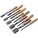 Sada japonských ručně kovaných truhlářských dlát FUJIKAWA Oire z Shirogami 2 White Paper Steel - plátno - 10 kusů – Hledejceny.cz