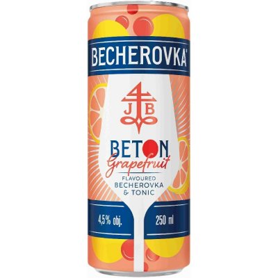 BECHEROVKA TONIC grep limo BETON 4,9 % 0,25 (plech) – Zboží Dáma