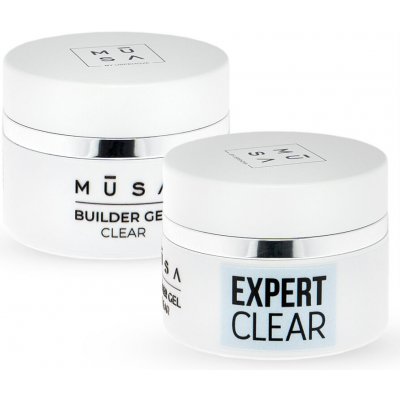 MUSA Stavební gel Expert CLEAR 15 ml – Zbozi.Blesk.cz
