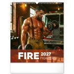 Nástěnný Dreamy Firefighters 30 × 34 cm 2027 – Zboží Dáma
