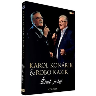 Karol Konárik a Robo Kazík - Život je boj 2 CD – Zbozi.Blesk.cz