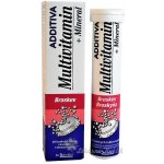 Additiva Multivitamin+Mineral Broskev šum. tablety 20 tablet – Hledejceny.cz
