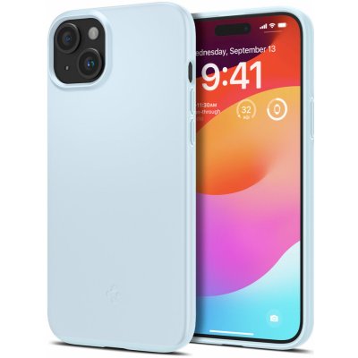 Spigen Thin Fit, mute blue - iPhone 15 – Zbozi.Blesk.cz