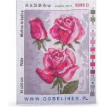 Stoklasa Vyšívací předloha obrázek na vyšívání 020862 8 růžové růže 18x24cm – Zbozi.Blesk.cz