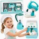 WOOPIE Sada domácích spotřebičů pro děti 3v1 Mixér Blender – Zboží Dáma