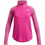 Under Armour Tech Graphic 1/2 Zip-PNK 1379532-652 – Zboží Dáma