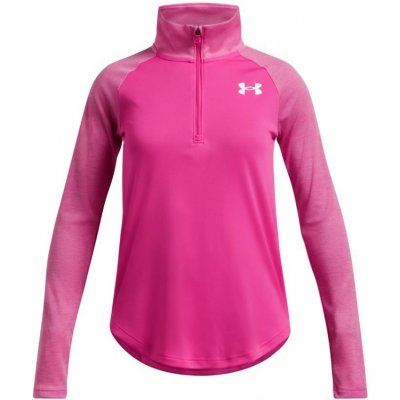 Under Armour Tech Graphic 1/2 Zip-PNK 1379532-652 – Zboží Dáma