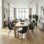 Autronic Partitura DCL-V2017BK2 hladká látka černá – Sleviste.cz