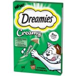 Dreamies Creamy Snacks kočičí máta 4 x 10 g – Hledejceny.cz