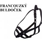 B & F Náhubek pletený francouzský buldoček kožený č.7 – HobbyKompas.cz
