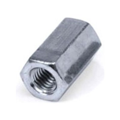 Matice prodlužovací M12x36mm, DIN 6334, bílý zinek – Zboží Mobilmania