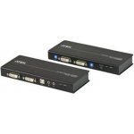 Aten CE-604 Extender USB, DVI Dual Vie až 60m – Zbozi.Blesk.cz